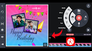 How to Create a Happy Birthday Video using Kinemaster App 2025